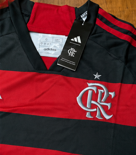 Camisa Flamengo 2026 Manga Longa – Modelo Torcedor 🔴⚫
