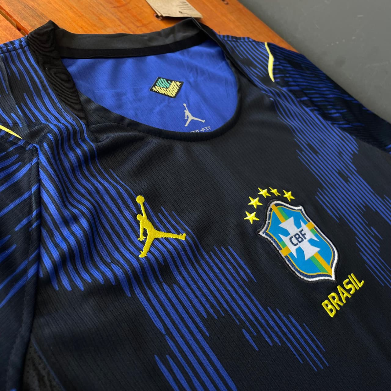 Camisa Brasil Jordan I.I 2026/27 Jogador Masculina